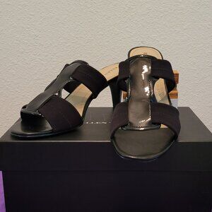 NWOT Black Sandals/Heels/Slip Ons